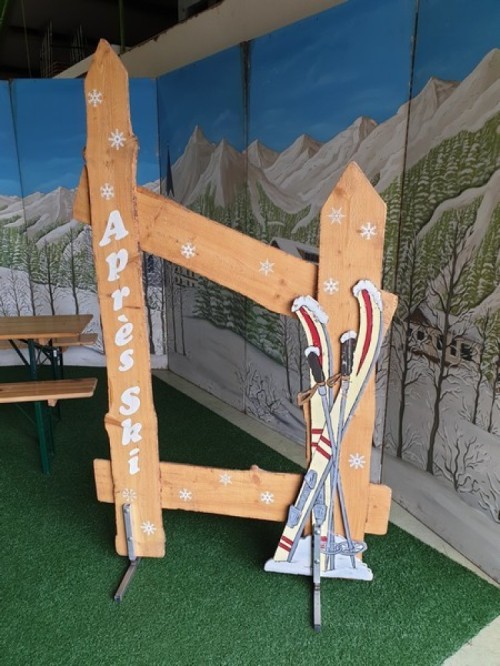 Decor apres-ski - Ski